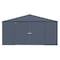 Arrow Storage Products Elite Galvalume Steel Premium Shed Storage Shed, 14 ft x 14 ft, Blue Grey EG1414AN - alternate 3